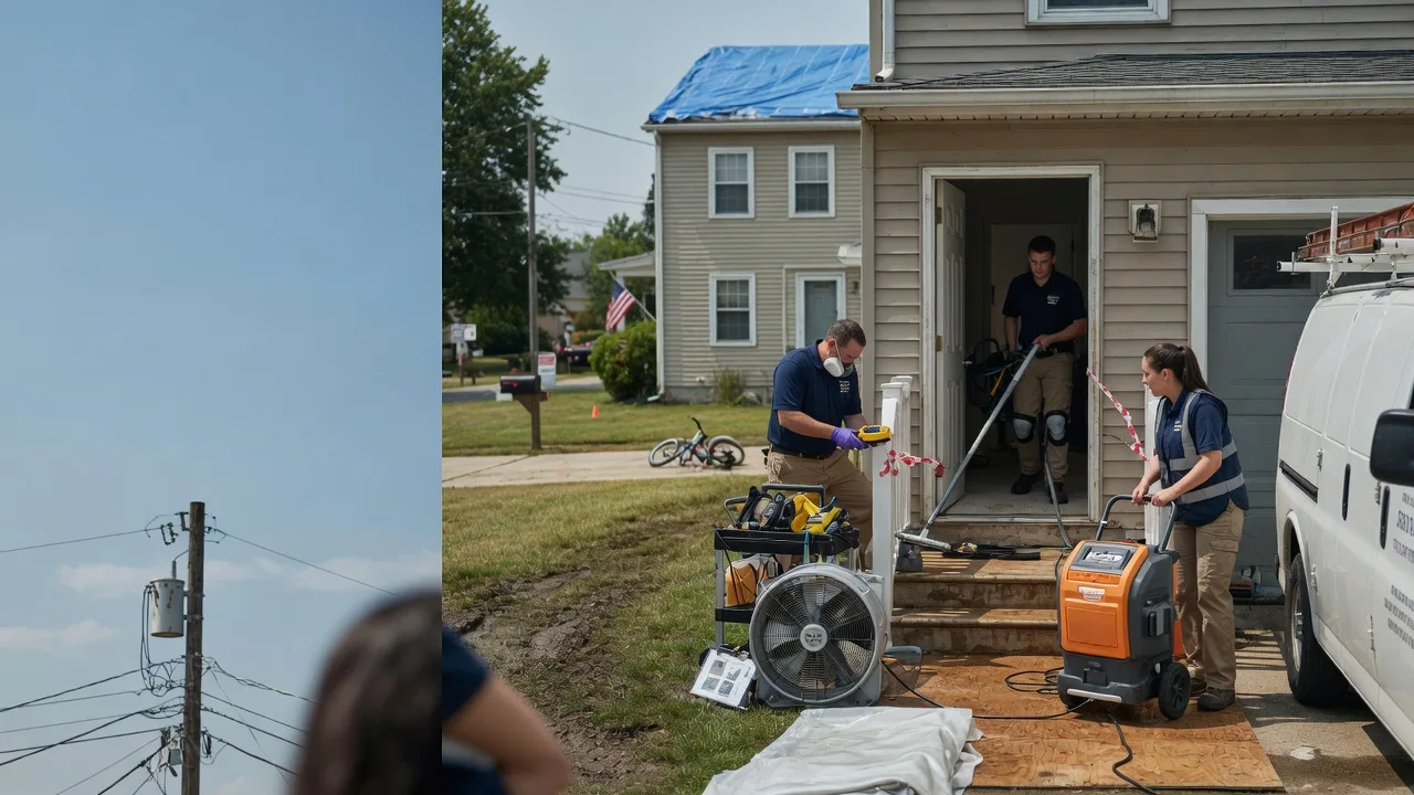 Water Damage Repair in Two Rivers, WI near me